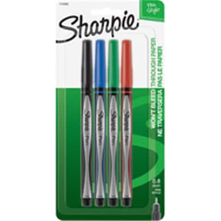 Sanford Sanford Brands SAN1742662BD Sharpie Fine Point Pen; Assorted Color SAN1742662BD